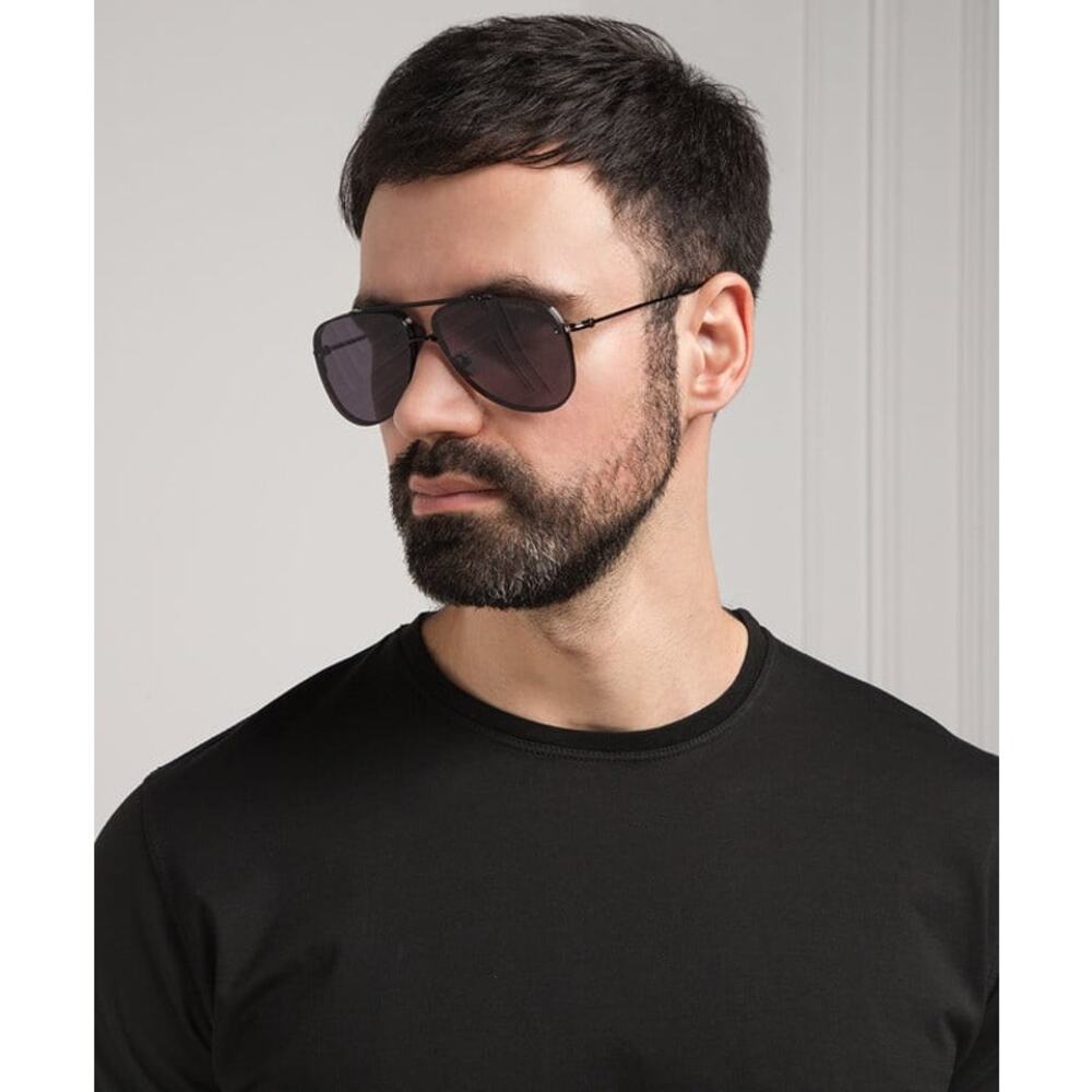 BRAND NEW TOM FORD Sunglasses  FT1071 01A Leon Shiny Black/Smoke Grey Men